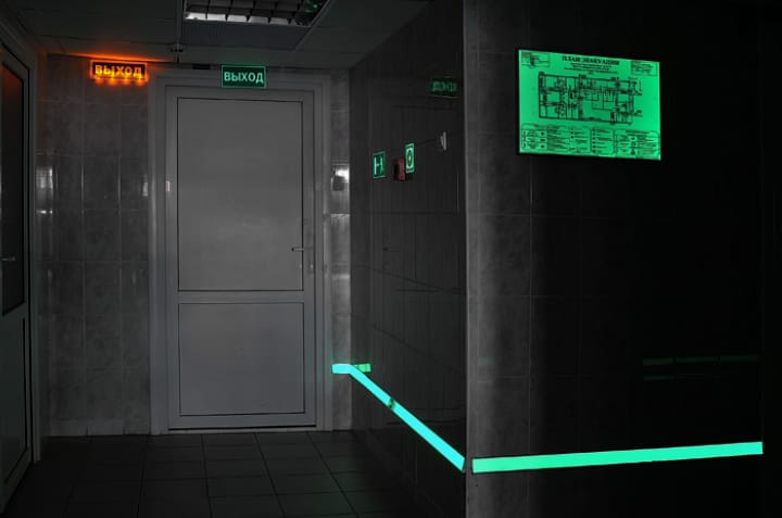 Фотоиллюминисцентная эвакуационная системы Jessup GloBrite Jessup GloBrite